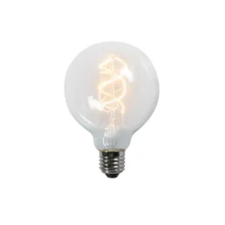 LUEDD Filament Lampen|Led Lampen*Twisted Filament LED-Lampe G95 5W 2200K klar
