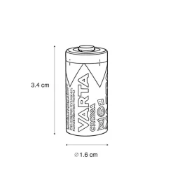 Varta Zubehör*Lithium-Batterie CR123A 3V
