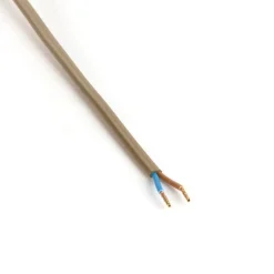 QAZQA Zubehör*Verbindungskabel 80-120 cm mit Schalter und Stecker gold