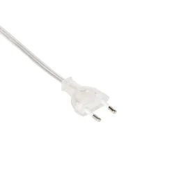 QAZQA Zubehör*Verbindungskabel 80-120cm mit Schalter und Stecker transparent