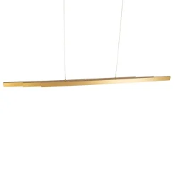 Paul Neuhaus Led-Pendelleuchten|Pendelleuchten*Verstellbare Messing Hängelampe dimm to warm inkl. LED - Juliet