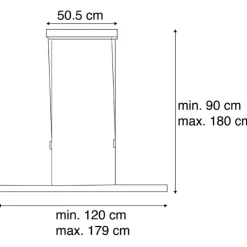 Paul Neuhaus Led-Pendelleuchten|Pendelleuchten*Verstellbare Messing Hängelampe dimm to warm inkl. LED - Juliet