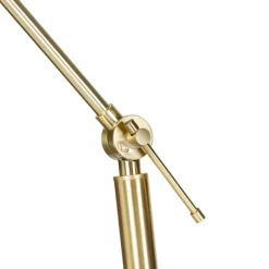 QAZQA Stehlampen*Verstellbarer Arm Gold ohne Fuß für Stehleuchte - Editor