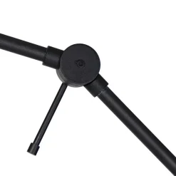 QAZQA Stehlampen*Verstellbarer Arm schwarz ohne Fuß für Stehleuchte - Editor