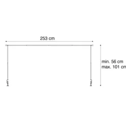 Newgarden Gartenbeleuchtung|Lichterkette*Verstellbarer schwarzer Lichterkettenrahmen - Garland Lift