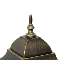 QAZQA Gartenbeleuchtung|Stehlampen Außen*Vintage Außenlaterne Antikgold 45 cm - Antigua