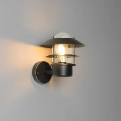 QAZQA Gartenbeleuchtung|Außenwandleuchten*Vintage Außenwandleuchte Antikgold IP44 - Prato