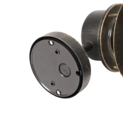 QAZQA Gartenbeleuchtung|Außenwandleuchten*Vintage Außenwandleuchte Antikgold IP44 - Prato