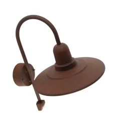 Trio Leuchten Gartenbeleuchtung|Außenleuchten Mit Sensor*Vintage Außenwandleuchte braun IP44 Bewegungsmelder - Herman