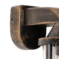 QAZQA Gartenbeleuchtung|Außenwandleuchten*Vintage Außenwandleuchte Messing IP54 - Joeri