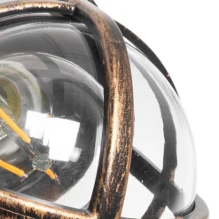 QAZQA Gartenbeleuchtung|Außenwandleuchten*Vintage Außenwandleuchte Messing IP54 - Joeri