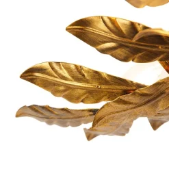 QAZQA Küchenlampen|Deckenleuchten*Vintage Deckenlampe Antik Gold 5-flammig - Linde