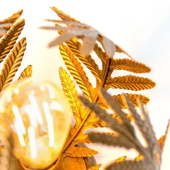 QAZQA Schlafzimmerlampen|Küchenlampen*Vintage Deckenleuchte Gold 24 cm - Botanica