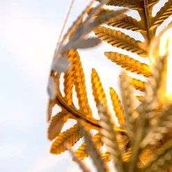 QAZQA Schlafzimmerlampen|Küchenlampen*Vintage Deckenleuchte Gold 24 cm - Botanica