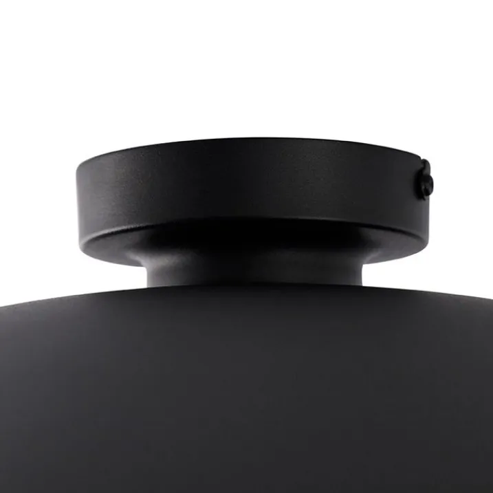 QAZQA Schlafzimmerlampen|Küchenlampen*Vintage Deckenleuchte schwarz mit Gold 60 cm - Emilienne Novo