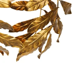 QAZQA Pendelleuchten|Wohnzimmerlampen*Vintage Hängelampe Antik Gold 40 cm - Linde