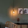 QAZQA Pendelleuchten|Wohnzimmerlampen*Vintage Hängelampe Messing mit Rauchglas - Vidra