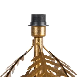 QAZQA Leuchten Ohne Schirm|Stehlampen*Vintage Stehlampe Gold - Botanica