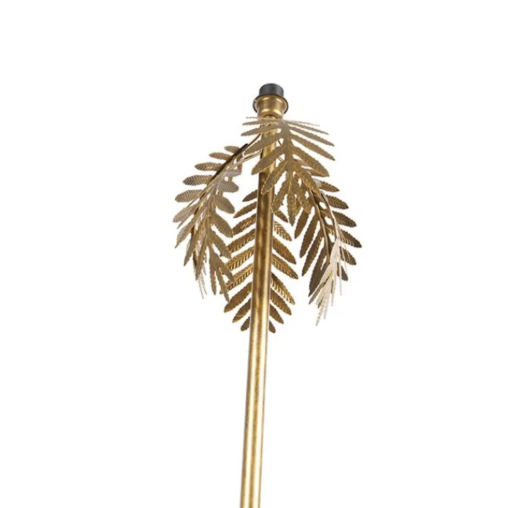 QAZQA Leuchten Ohne Schirm|Stehlampen*Vintage Stehlampe Gold - Botanica