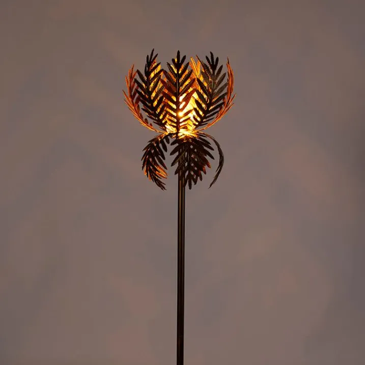QAZQA Stehlampen|Wohnzimmerlampen*Vintage Stehlampe Gold - Botanica Simplo