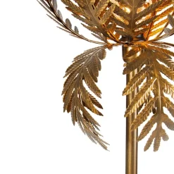 QAZQA Stehlampen|Wohnzimmerlampen*Vintage Stehlampe Gold - Botanica Simplo