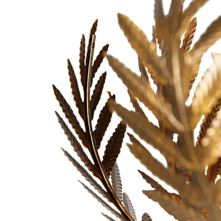 QAZQA Stehlampen|Wohnzimmerlampen*Vintage Stehlampe Gold - Botanica Simplo