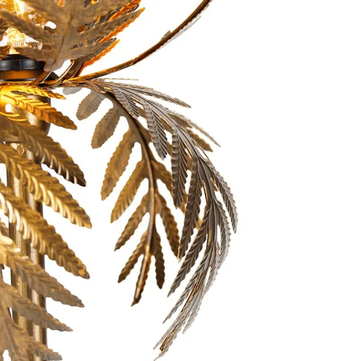 QAZQA Stehlampen|Wohnzimmerlampen*Vintage Stehlampe Gold - Botanica Simplo