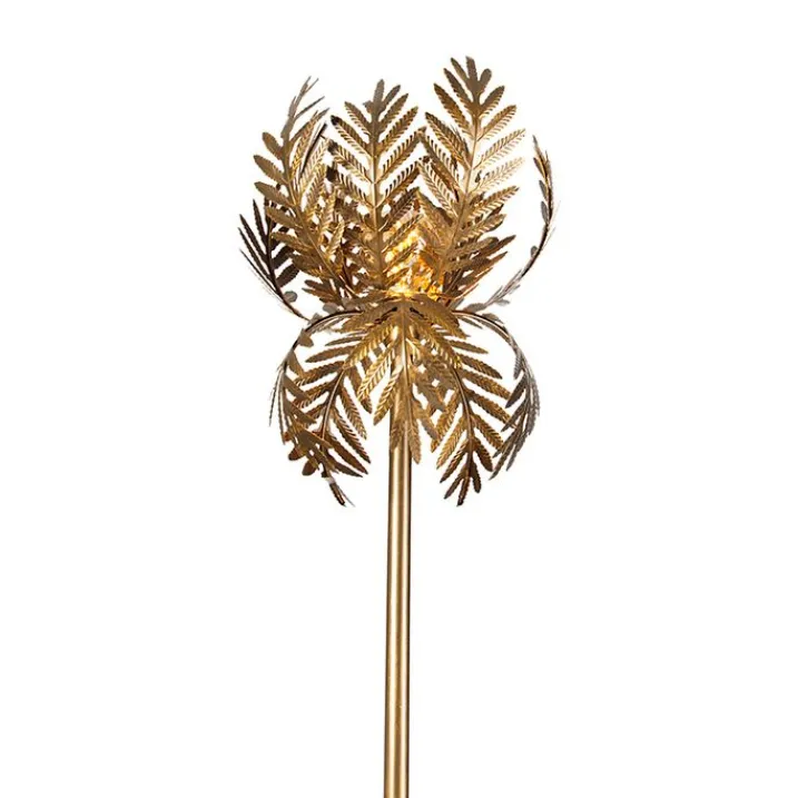QAZQA Stehlampen|Wohnzimmerlampen*Vintage Stehlampe Gold - Botanica Simplo