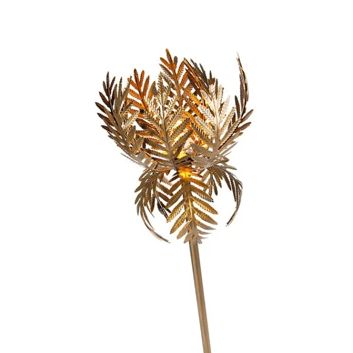 QAZQA Stehlampen|Wohnzimmerlampen*Vintage Stehlampe Gold - Botanica Simplo