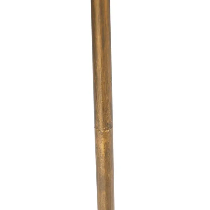 QAZQA Stehlampen|Wohnzimmerlampen*Vintage Stehlampe Gold - Botanica Simplo