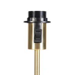 QAZQA Schlafzimmerlampen|Küchenlampen*Vintage Stehleuchte verstellbar Gold / Messing - Parte