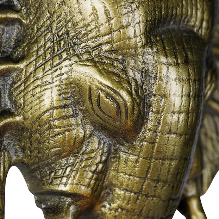 QAZQA Wandleuchten|Wohnzimmerlampen*Vintage Wandlampe gold - Elefant