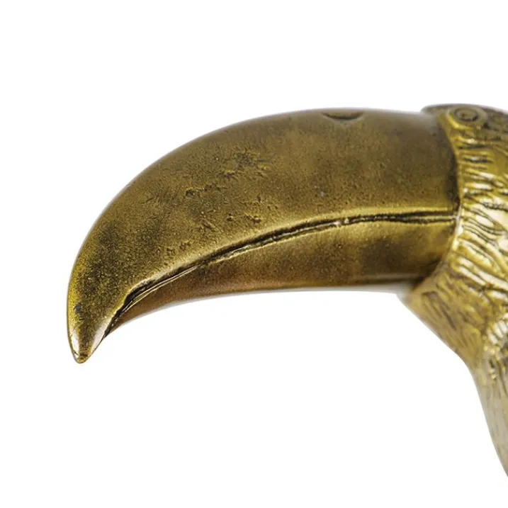 QAZQA Schlafzimmerlampen|Küchenlampen*Vintage Wandlampe Messing - Tucan