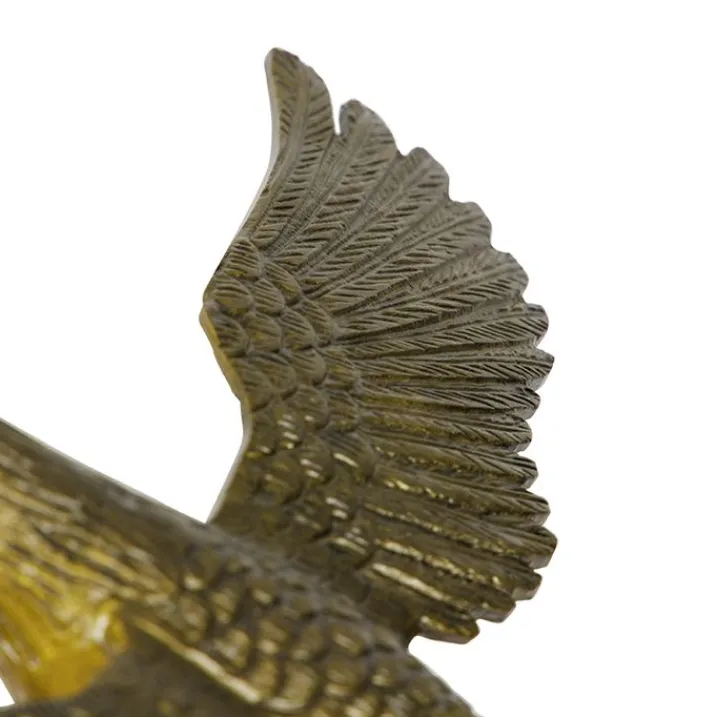 QAZQA Schlafzimmerlampen|Küchenlampen*Vintage Wandlampe Messing - Fugl