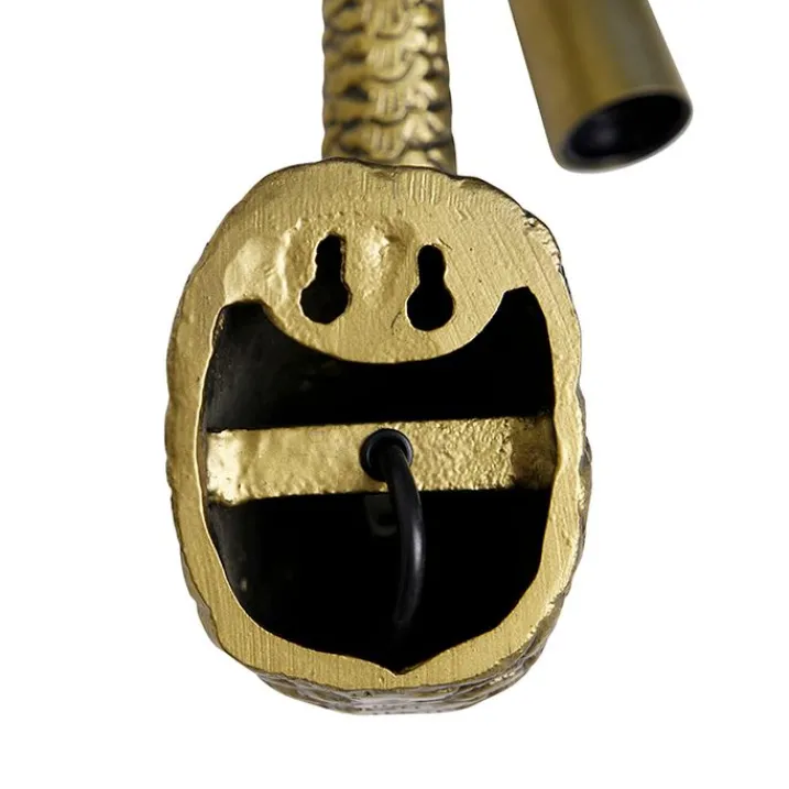 QAZQA Schlafzimmerlampen|Küchenlampen*Vintage Wandlampe Messing - Kamelvogel