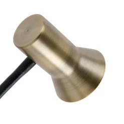 QAZQA Wandleuchten|Wohnzimmerlampen*Wandleuchte Bronze mit Flexarm - Karin flex