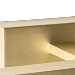 QAZQA Badezimmerlampen|Led-Wandleuchten*Wandleuchte Messing 62 cm inkl. LED IP44 - Jerre