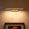 QAZQA Badezimmerlampen|Led-Wandleuchten*Wandleuchte Messing 41,5 cm inkl. LED IP44 - Jerre