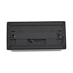 QAZQA Gartenbeleuchtung|Led-Außenleuchten*Wandleuchte Schwarz Lux Sensor Magnetisch Inkl. LED Wiederaufladbar - Sandy