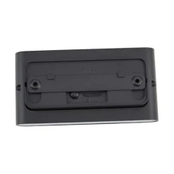 QAZQA Gartenbeleuchtung|Led-Außenleuchten*Wandleuchte schwarz magnetisch inkl. LED wiederaufladbar - Batt