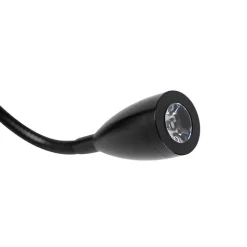 QAZQA Wandleuchten|Wohnzimmerlampen*Wandleuchte Schwarz mit grünem Samt-Schirm 18cm - Brescia