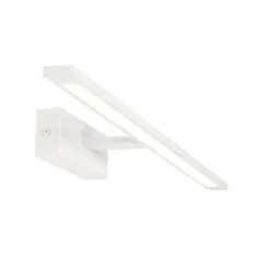 QAZQA Badezimmerlampen|Led-Wandleuchten*Wandleuchte weiß 62 cm inkl. LED IP44 - Jerre