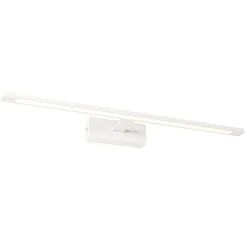 QAZQA Badezimmerlampen|Led-Wandleuchten*Wandleuchte weiß 62 cm inkl. LED IP44 - Jerre