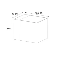 QAZQA Led-Wandleuchten|Akku Lampen*Wandleuchte weiß inkl. LED und Touchdimmer wiederaufladbar - Joris