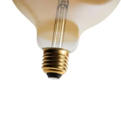 LUEDD Led Lampen*Weihnachts E27 LED-Glühbirne G125 Amber 3,4W 100 lm 1800K