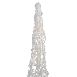 QAZQA Led-Außenleuchten|Gartenbeleuchtung*Weihnachtsbaum transparent 60cm inkl. LED IP44 - Coni