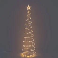 QAZQA Led-Außenleuchten|Gartenbeleuchtung*Weihnachtsbaum Weiß inkl. LED IP44 - Puno