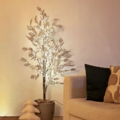 Luca Lighting Led-Außenleuchten*Weihnachtsbaum-Stehleuchte für den Außenbereich 150 cm inkl. LED mit Timer IP44 - Fuyu