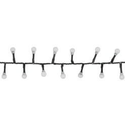 Luca Lighting Gartenbeleuchtung|Led-Außenleuchten*Weihnachtsbeleuchtung grün mit 550 LEDs weiß 14m IP44 - Comet