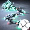 Luca Lighting Gartenbeleuchtung|Led-Außenleuchten*Weihnachtsbeleuchtung grün mit 550 LEDs Multicolor 14m IP44 - Comet